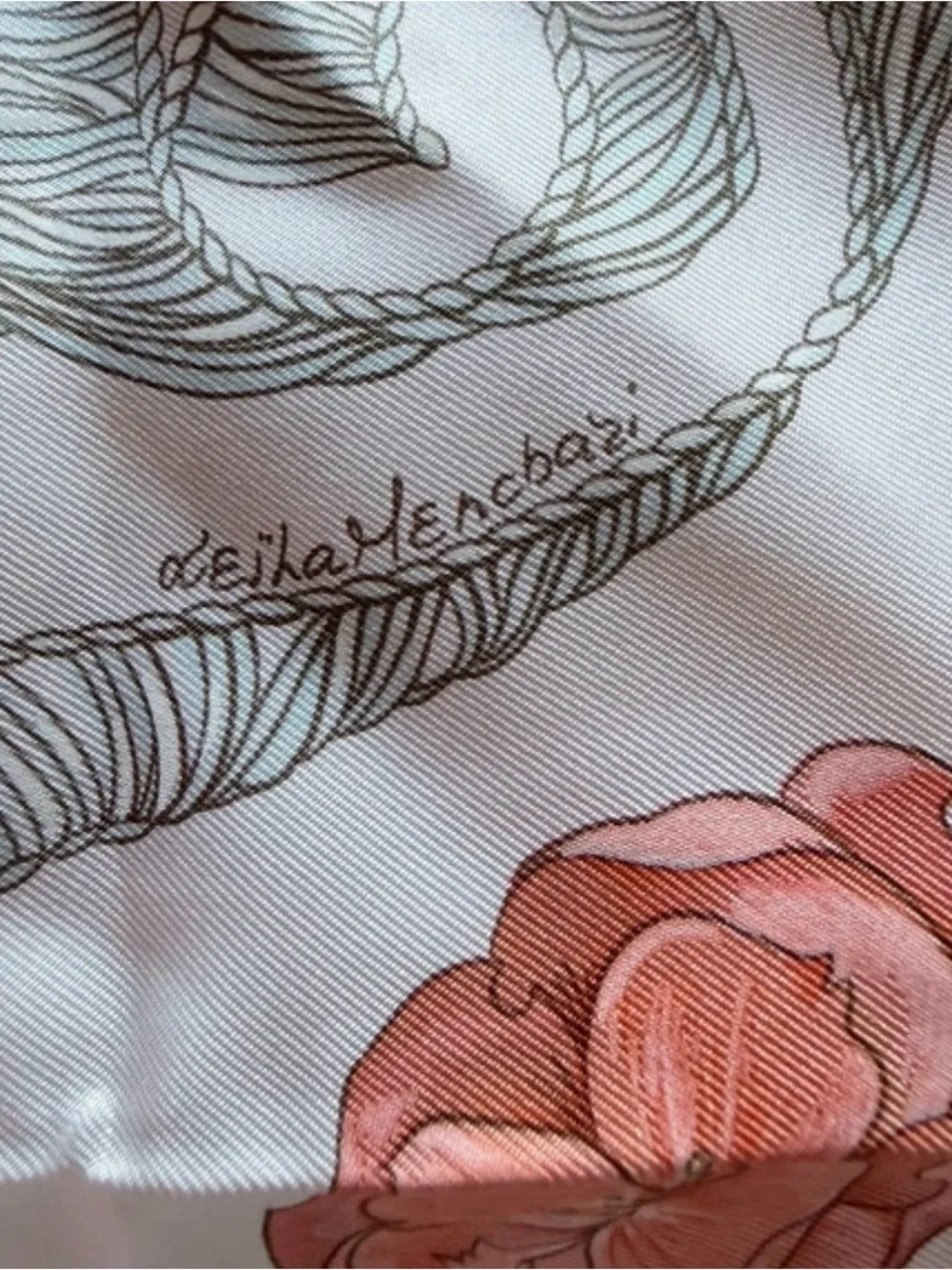 Hermes “Regina” Silk Scarf